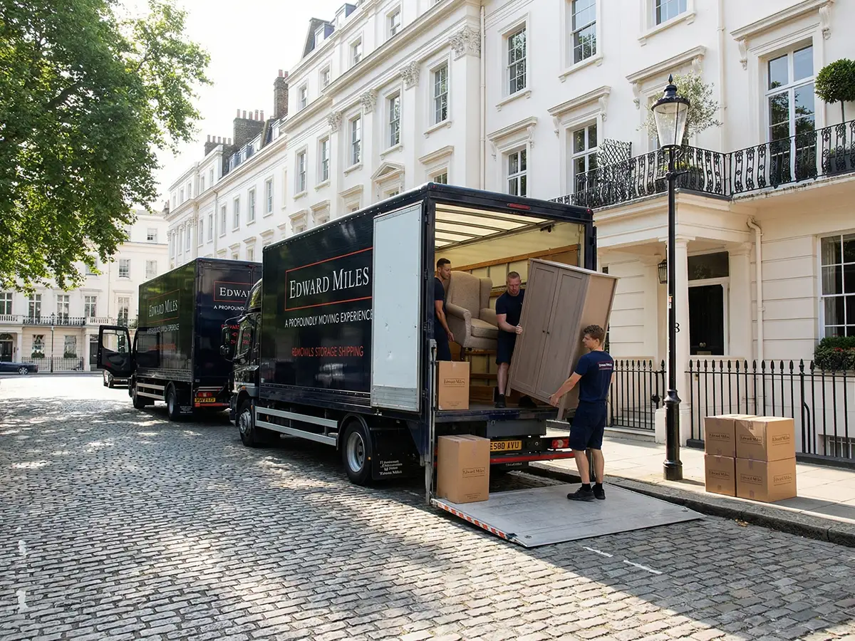 Discreet and professional removals Mayfair services from Edward Miles Removals, specialising in high-end relocations for luxury homes and apartments.