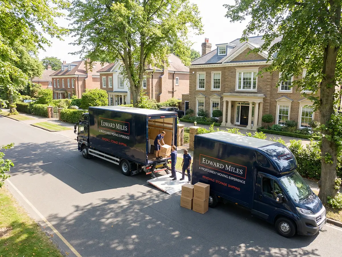 Professional removals Slough services from Edward Miles Removals, offering reliable home and office moves with careful planning and expert handling.