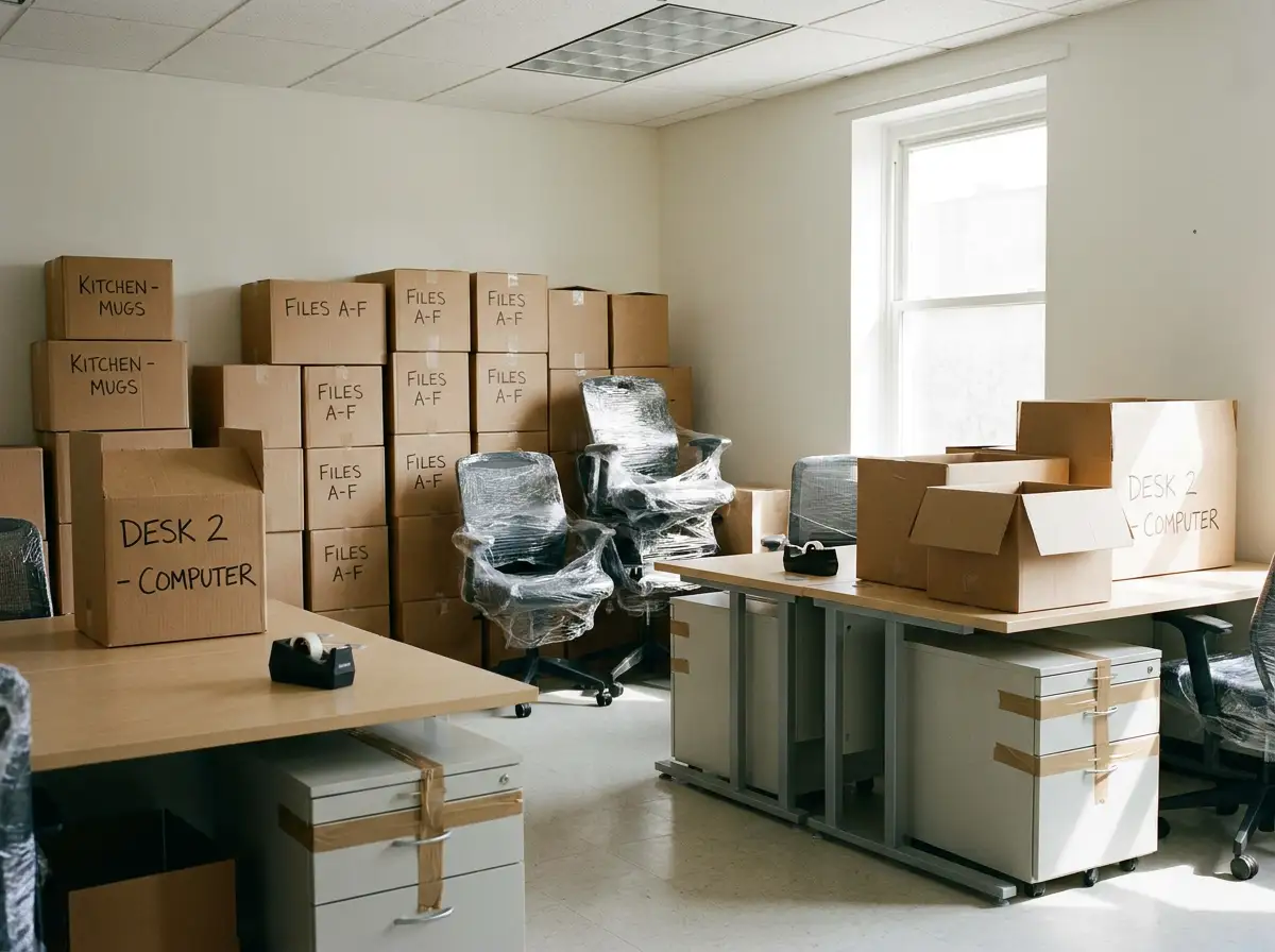 Large Office Removals in Slough: Expert Commercial Moving with Edward Miles Removals